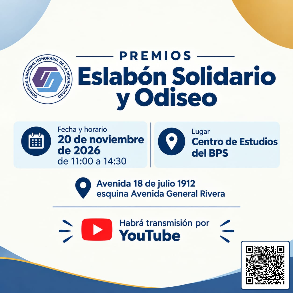 ¡Se acercan los Premios Eslabón Solidario y Odiseo 2026!